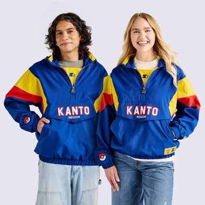 Pok��mon Starter Kanto Pullover Jacket Blue WorthVee