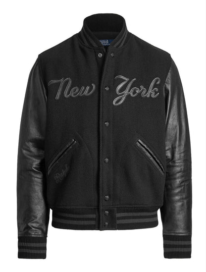 Polo Ralph Lauren NY Yankees Baseball Bomber Jacket - Trendy Layer