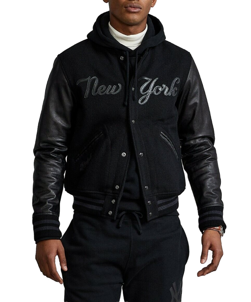 Polo Ralph Lauren NY Yankees Baseball Bomber Jacket - Trendy Layer