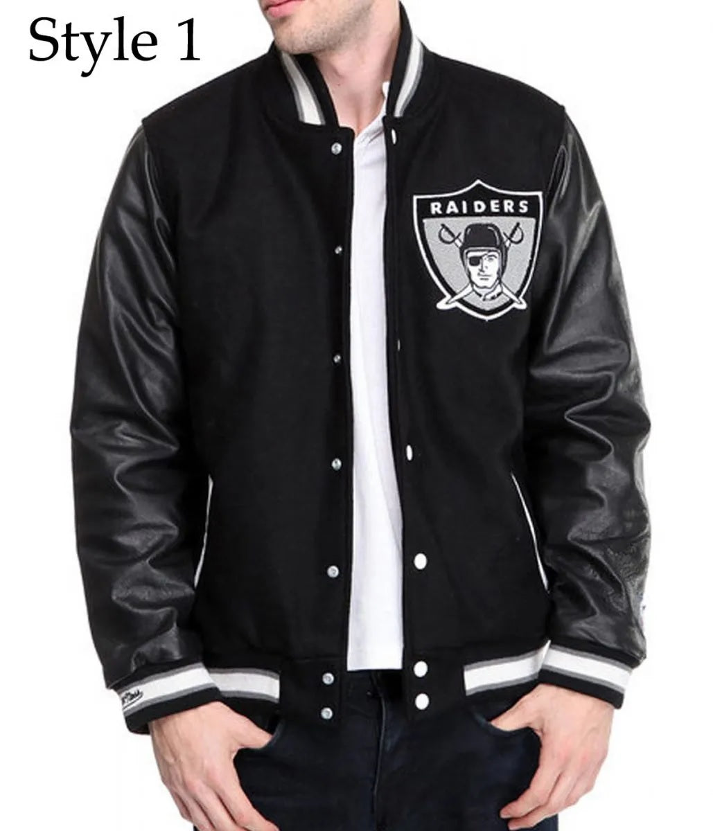 Raiders Varsity Letterman Jacket