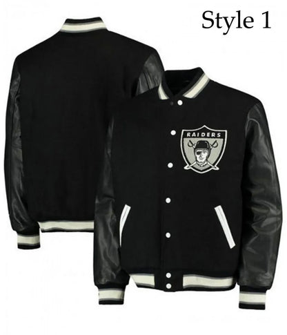 Raiders Varsity Letterman Jacket