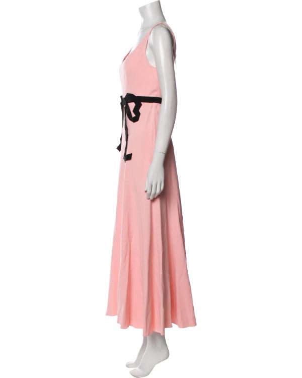 Real Housewives UGT 2026 Heather Dubrow Pink Belted Dress - view 3