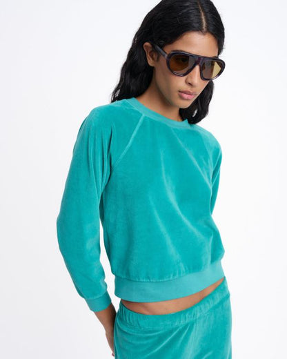 Real Housewives of NYC S16 Daisy Toye Blue Sweatshirt - view 5