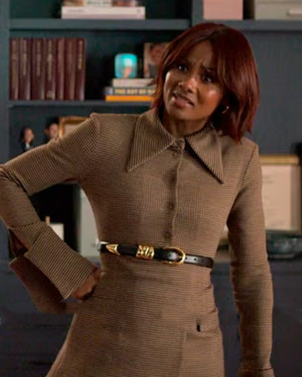 Reasonable Doubt S04 Emayatzy Corinealdi Brown Jacket