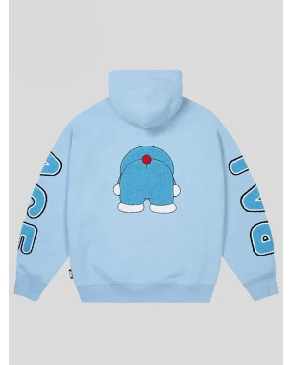 Palace x Doraemon Fleece Hoodie Shopotiny