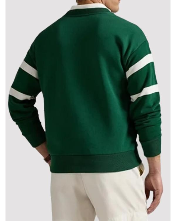 US Open 2025 Vintage Fit Green Sweatshirt USA Jackets