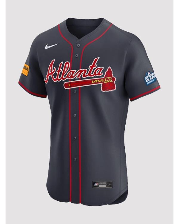 Ronald Acuna Jr. Atlanta Braves Navy Jersey USA Jackets