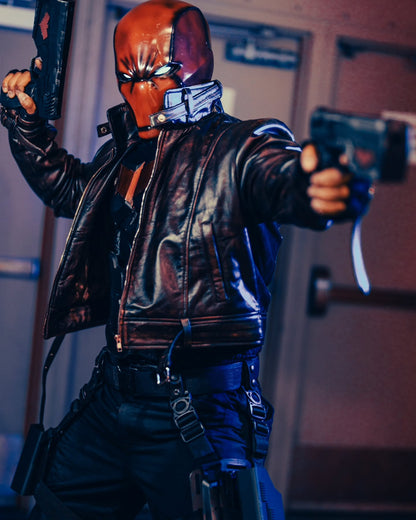 Red Hood Jacket - detail view