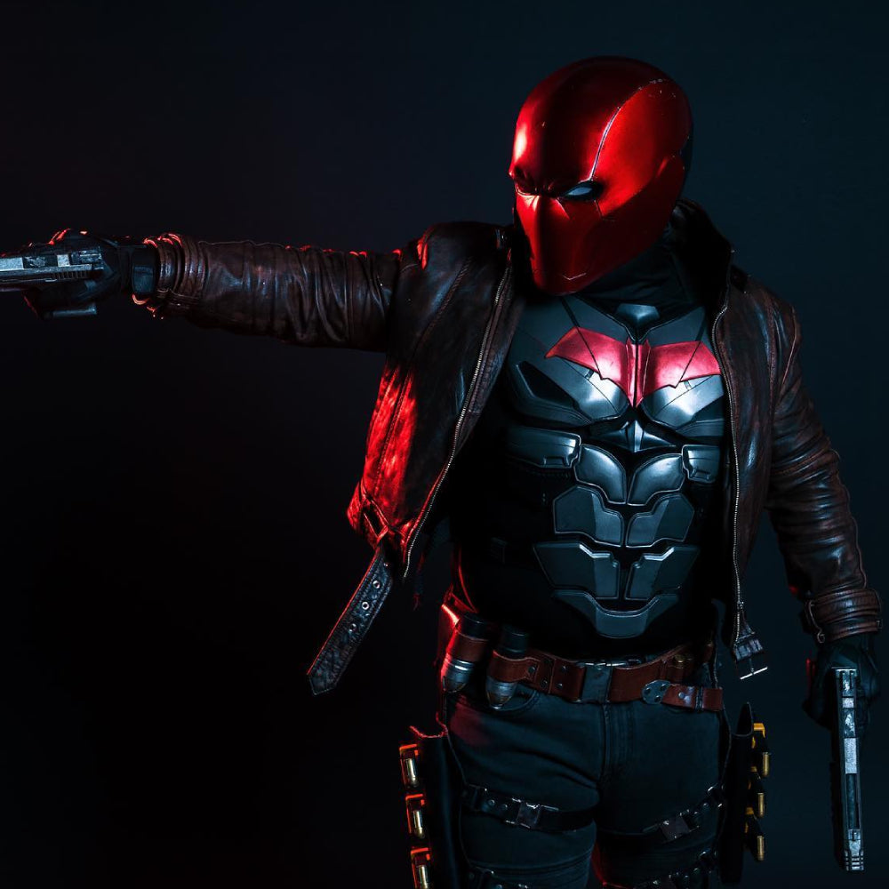 Red Hood Jacket - side view
