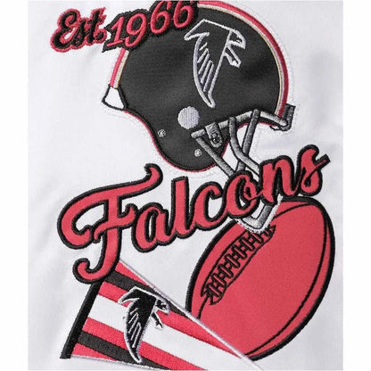 Retro The All-American Atlanta Falcons Satin Jacket - detail view