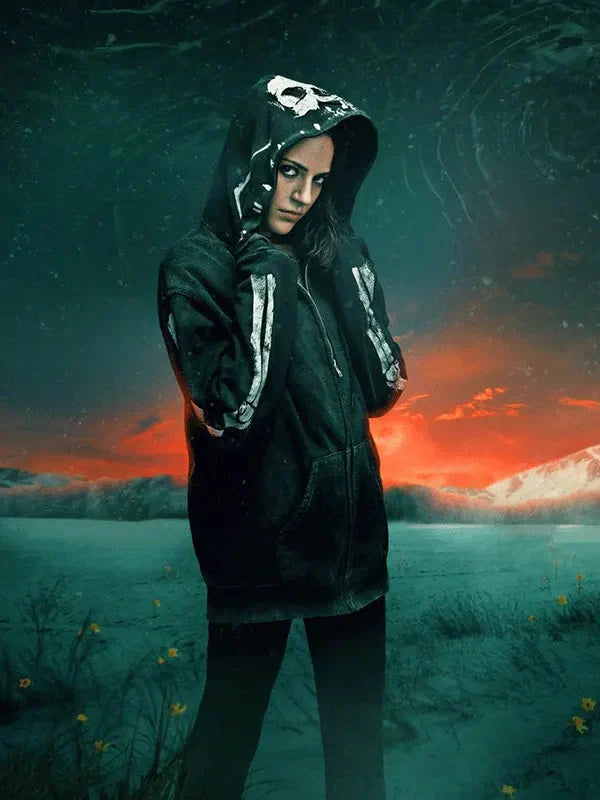 Revival 2025 Martha Black Angle Hoodie Clanton Jacket