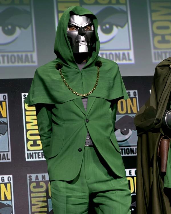 Robert Downey Jr Doctor Doom Costume