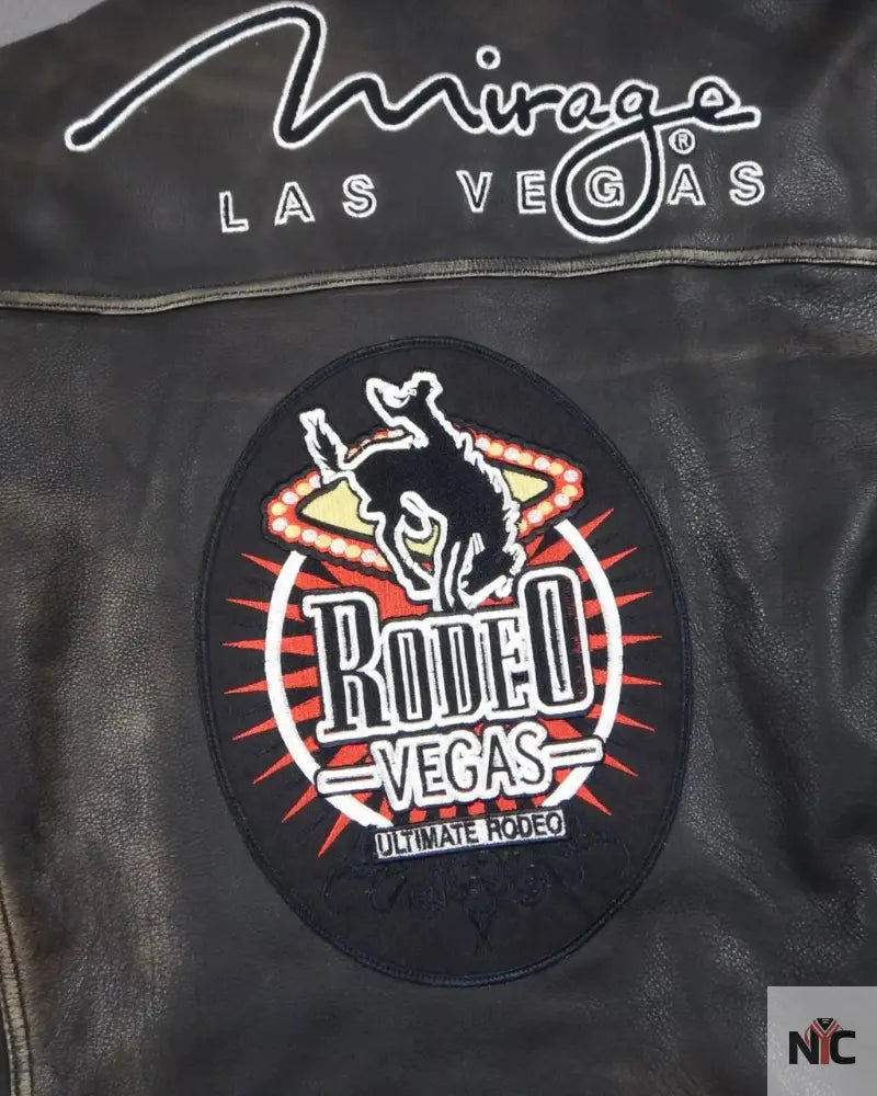 Rodeo Mirage Las Vegas Leather Jacket Clanton Jacket
