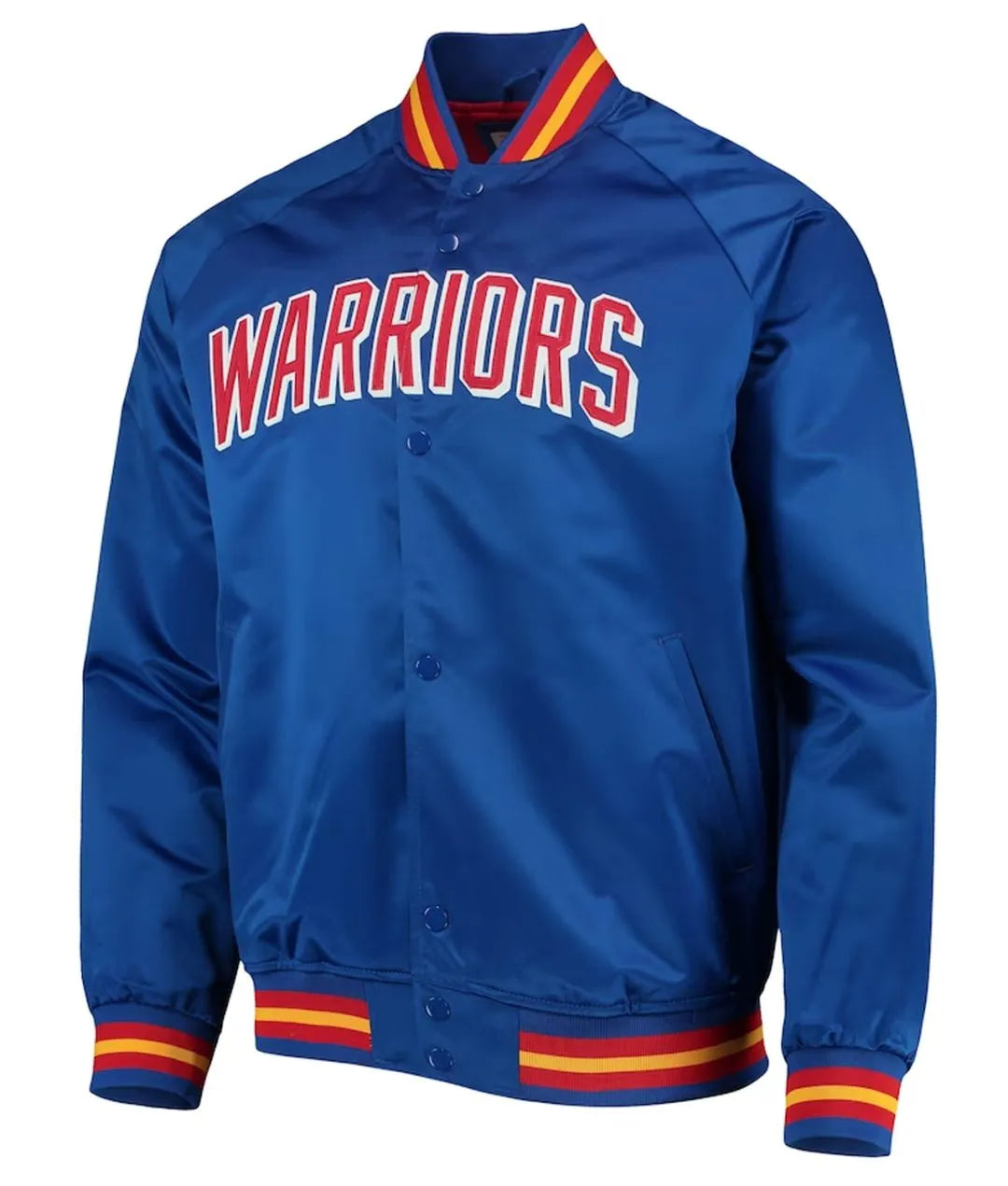 Royal San Francisco 75th Anniversary Warriors Satin Jacket