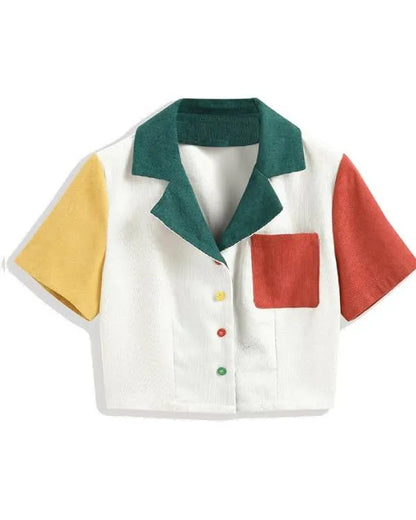 Rupauls Drag Race S18 Mandy Mango Colorblock Shirt
