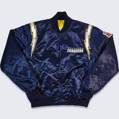San Diego Chargers 80s Satin Jacket