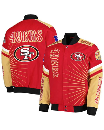 San Francisco 49ers G-III Extreme Redzone Jacket Clanton Jacket