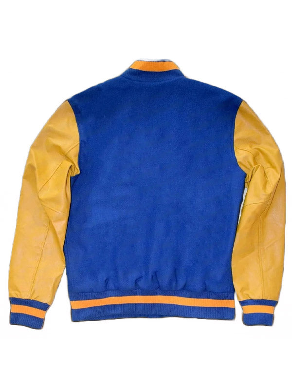 Teen Wolf Michael J Fox Letterman Jacket - back view