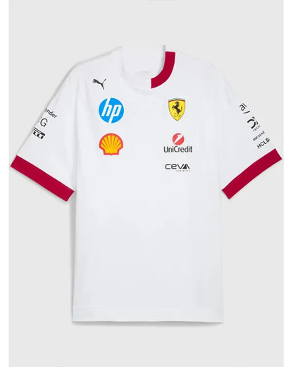Scuderia Ferrari 2025 Miami GP T-Shirt