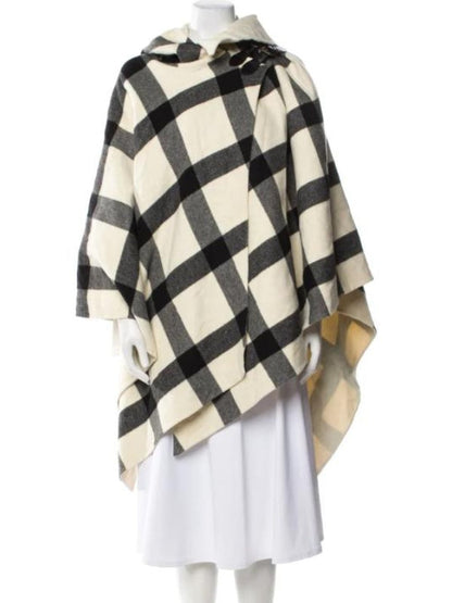 Shannon Beador Real Housewives of OC S20 Plaid Poncho - view 2