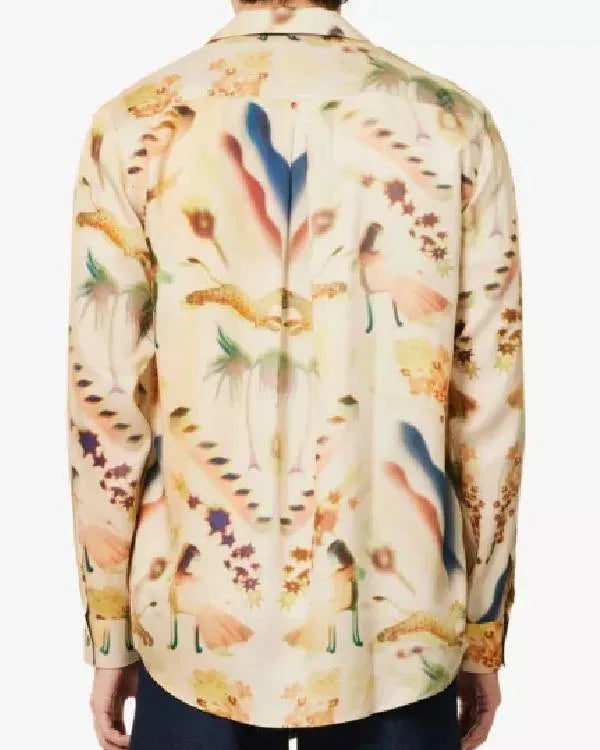 Shrinking Michael Urie Printed Shirt