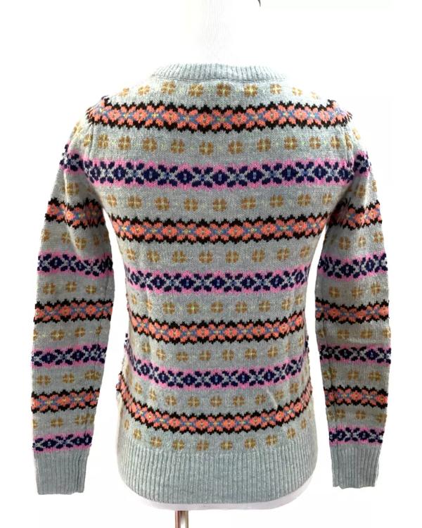 A Merry Little Ex-Mas 2025 Emily Hall Grey Fair Isle Sweater
