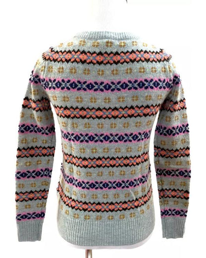 A Merry Little Ex-Mas 2025 Emily Hall Grey Fair Isle Sweater