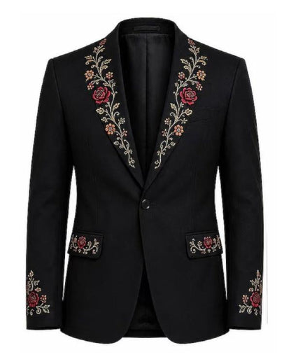 Day of The Dead Halloween Sugar Skull Tuxedo Suit - view 3
