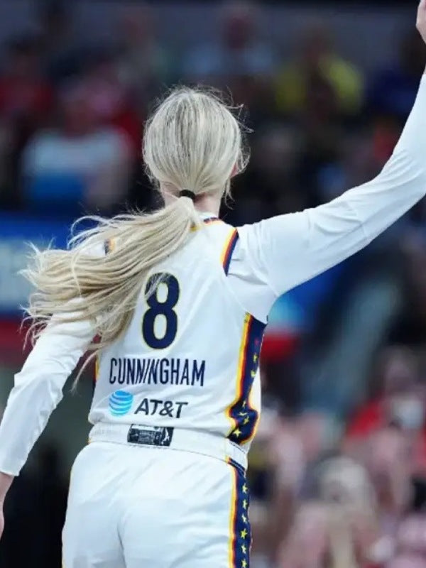 Sophie Cunningham Indiana Fever White Jersey