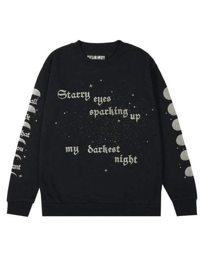 Sparking Up My Darkest Night Crewneck Sweatshirt