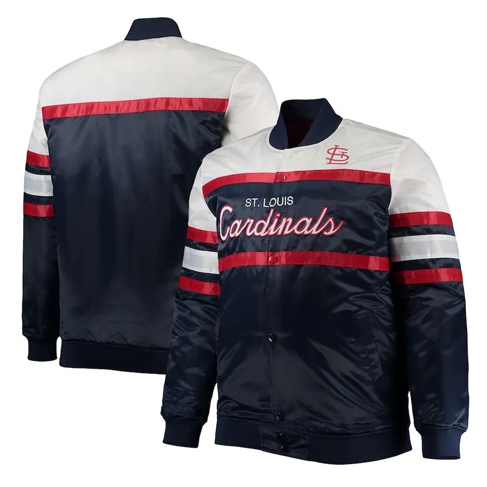 St Louis Cardinals Mashup Varsity Jacket - detail view