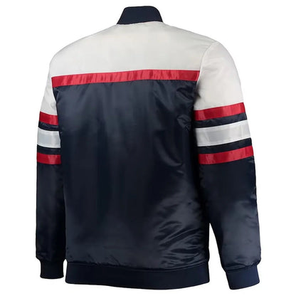 St Louis Cardinals Mashup Varsity Jacket - back view