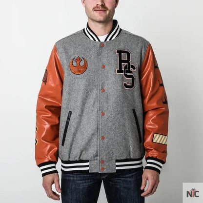 Star Wars Rogue Squadron Varsity Jacket Clanton Jacket
