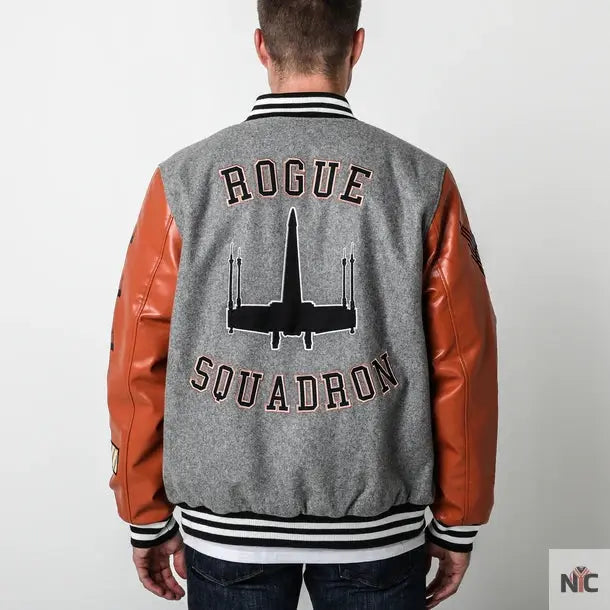 Star Wars Rogue Squadron Varsity Jacket Clanton Jacket