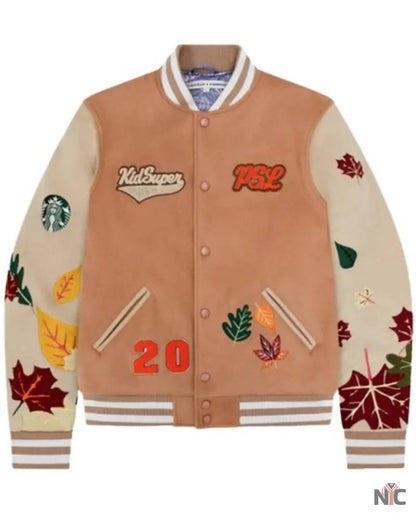 Starbucks Team PSL Varsity Jacket Clanton Jacket