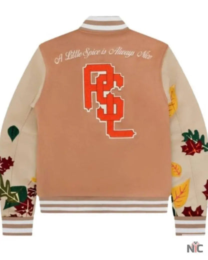 Starbucks Team PSL Varsity Jacket Clanton Jacket