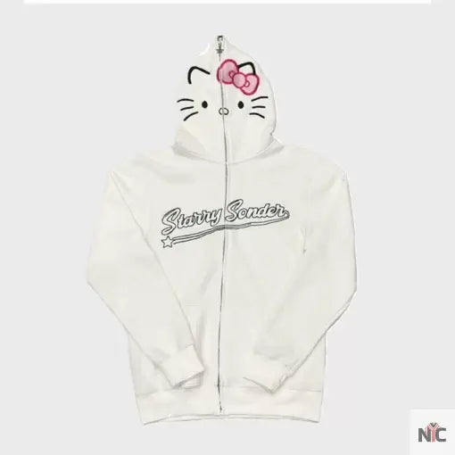 Starry Sonder Hello Kitty Hoodie Clanton Jacket