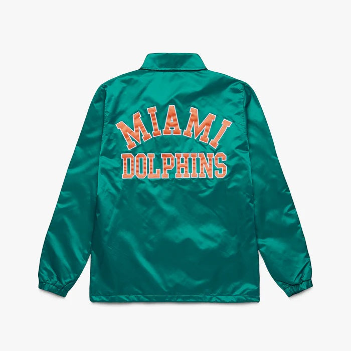 Starter Dolphins Coach Jacket - back view