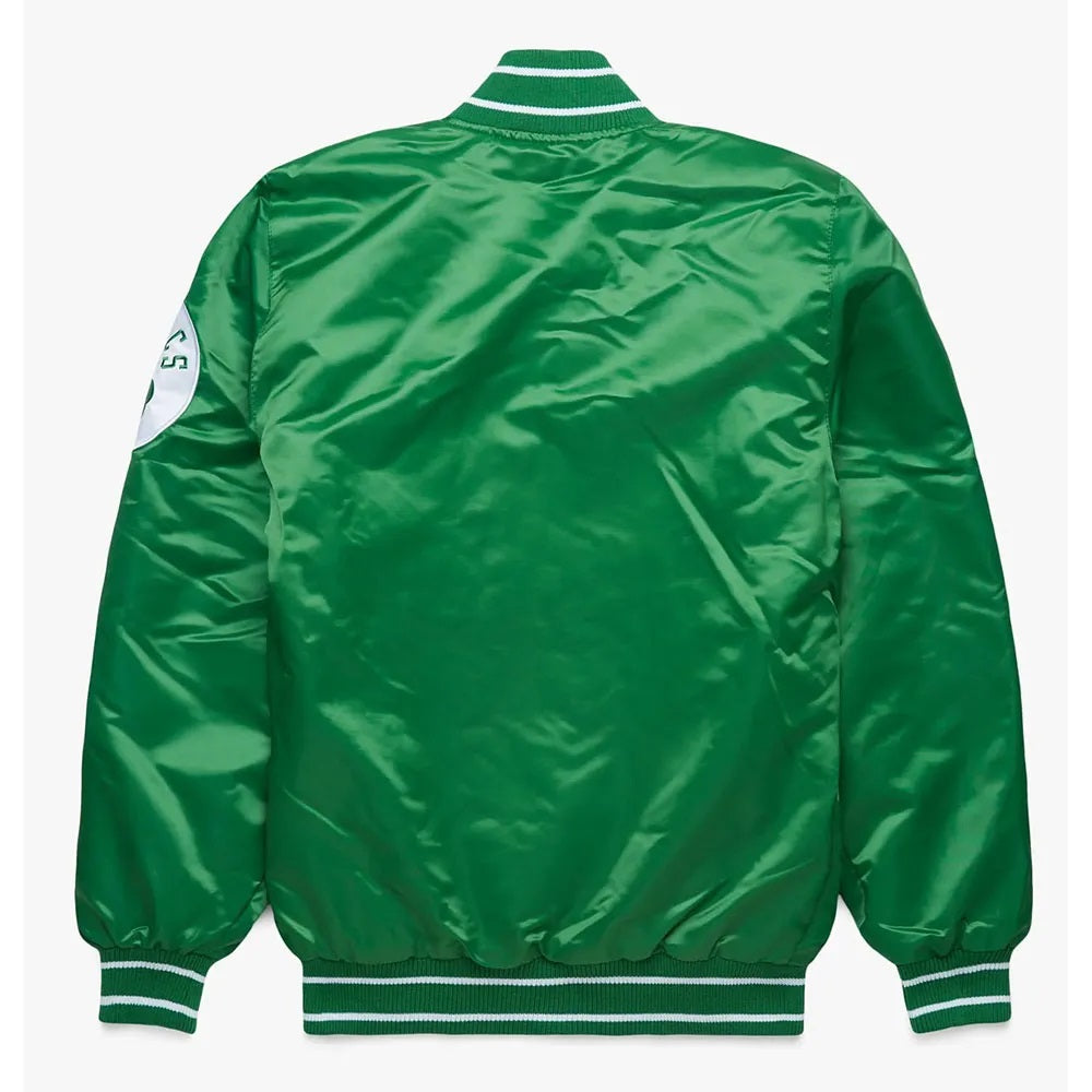 Starter Boston Celtics Green Satin Jacket