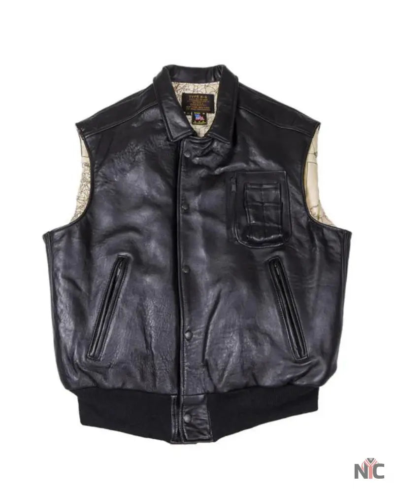 Stearman Leather Vest Clanton Jacket