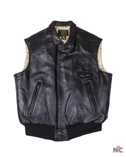 Stearman Leather Vest Clanton Jacket