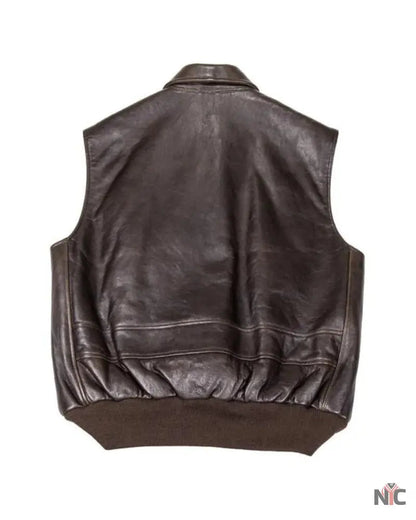 Stearman Leather Vest Clanton Jacket