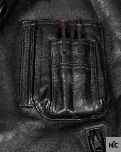 Stearman Leather Vest Clanton Jacket