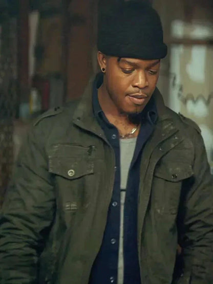 Stephan James Night Always Comes 2025 Green Jacket USA Jackets