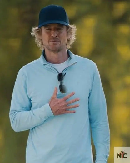Stick Owen Wilson Long Sleeve Polo Shirt Clanton Jacket