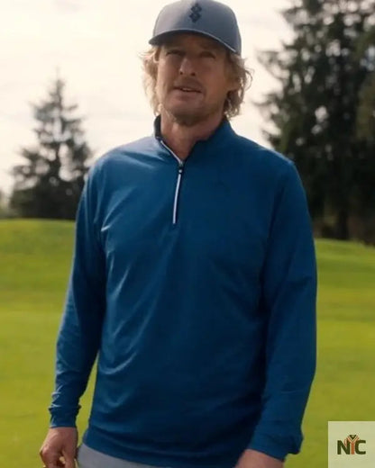 Stick S01 Owen Wilson Blue Sweatshirt Clanton Jacket