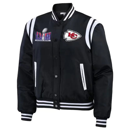 Super Bowl LVIII Champions Kansas City Chiefs Jacket - side view