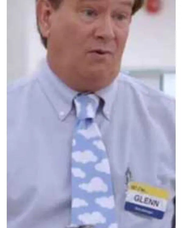 Superstore Mark McKinney Glenn Blue Cloudy Tie
