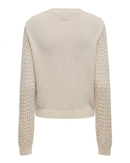Signora Volpe S03 Emilia Fox Openwork Crew Neck Jumper - view 3