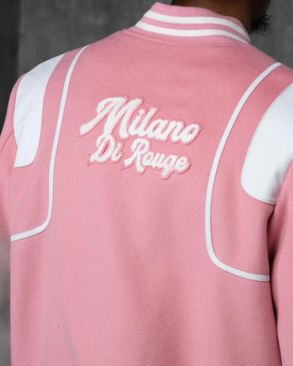 Caught In The Act Double Life Tamar Braxton Pink Varsity Jacket Shopotiny
